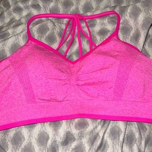 Bright Pink Sports Bra